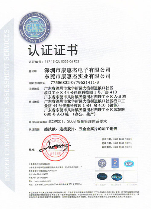 ISO中文證