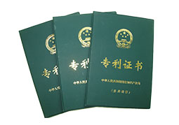 專(zhuān)利證書(shū)