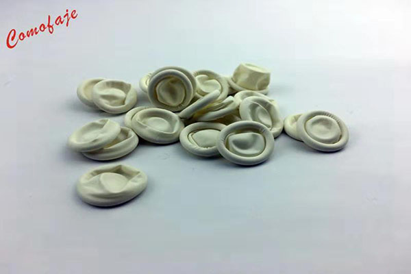 一次防滑性耐磨天然乳膠防護(hù)手指套黃粉黑白色防靜電手指套