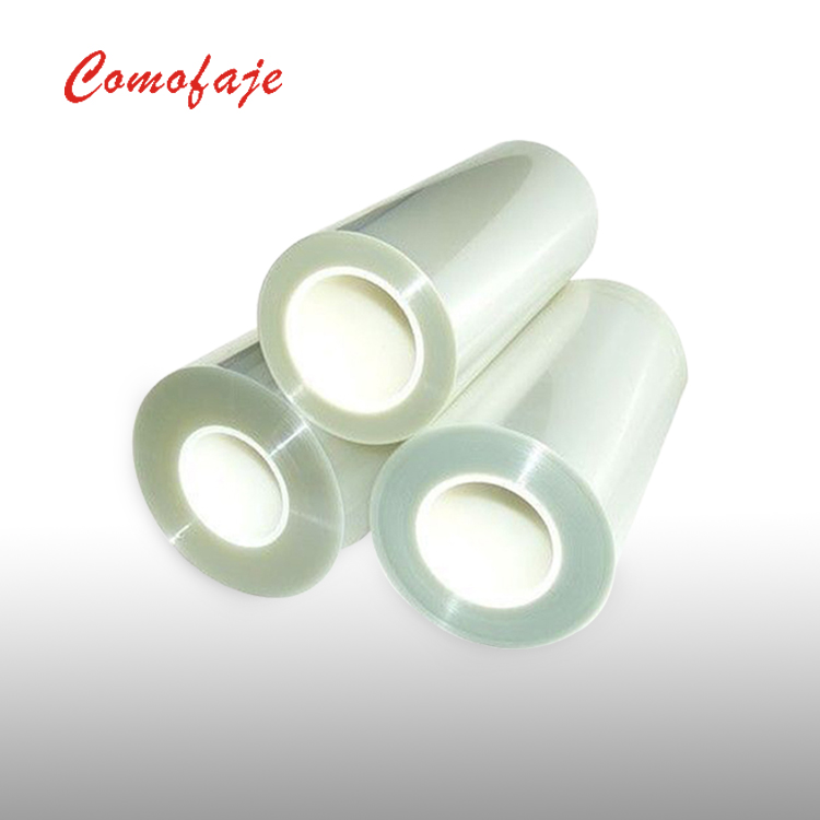廠家生產(chǎn)PET托底膜PE保護膜50U75U低粘保護膜